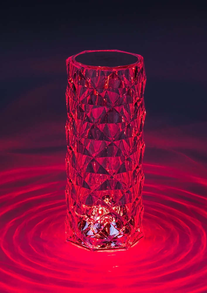 Светильник настольный аккумуляторный Rabalux Сигги 1,5 Вт прозрачный 76015