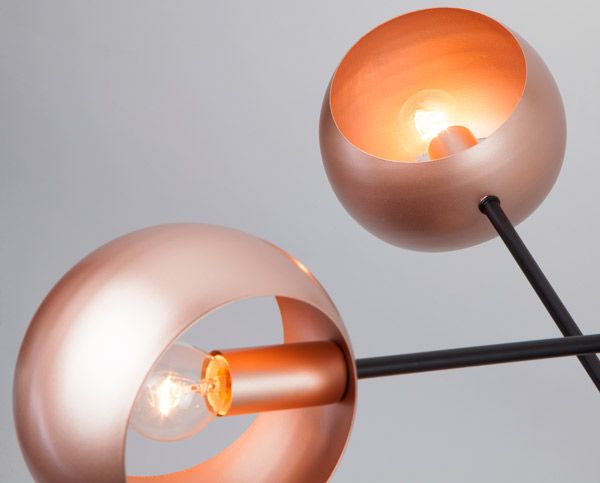 Люстра підвісна Strotskis Corte 6x40 Вт E14 перлисте золото/чорний 70057/6 