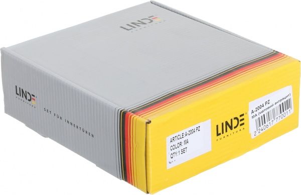 Комплект фурнітури A-2004 PZ SN/CP PZ 61.5 мм матовий антрацит