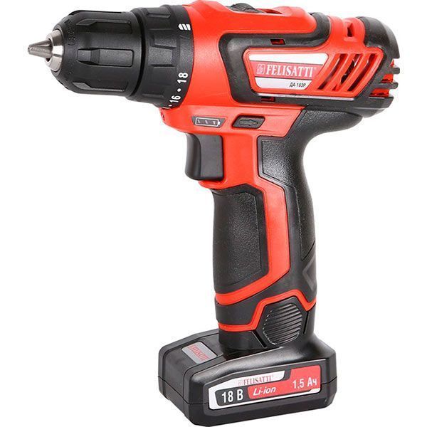 Шуруповерт акумуляторний Felisatti ДА-18ЭР/F11310