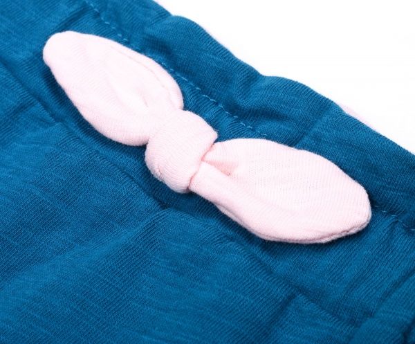 Штани для новонароджених Baby Veres Summer Bunny р.68 аквамарин 