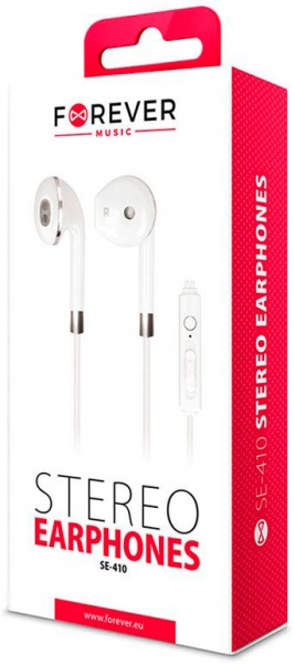 Навушники Forever SE-410 white (5900495679406) 