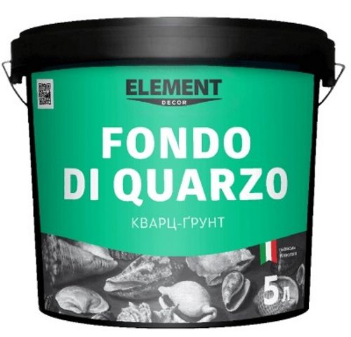 Грунт Element Decor Fondo di Quarzo адгезивный 1 л