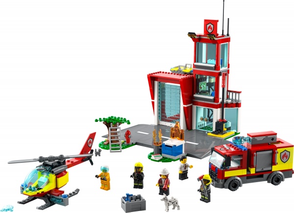Конструктор LEGO City Пожежне депо 60320