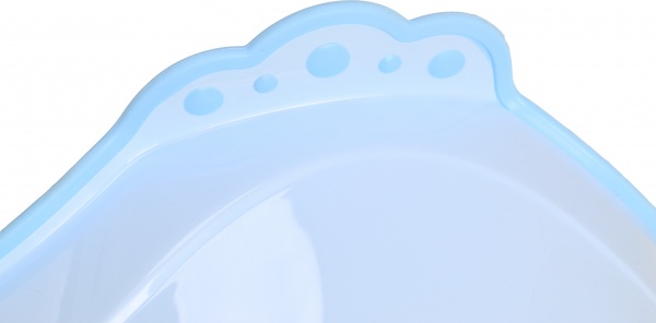 Горшок Bambinelli детский с резинкой голубой 35x30x23 см