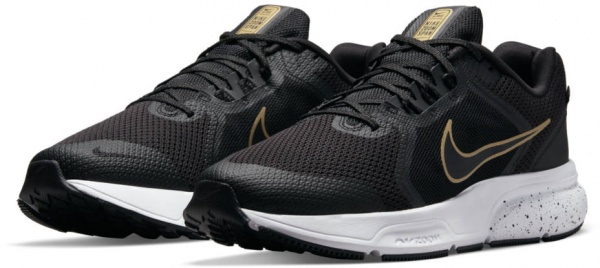 Кроссовки Nike ZOOM SPAN 4 DC8996-009 р.47 черно-золотой