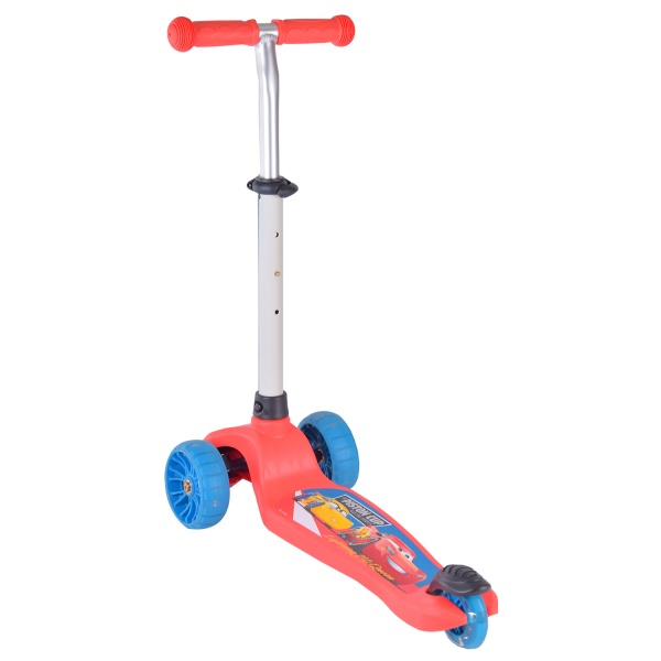 Самокат Disney Cars червоний LS2214 