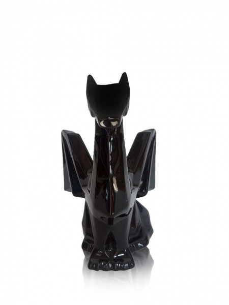 Декорація новорічна Дракон 14x11x17 см 2024-17 2024-17 чорний 