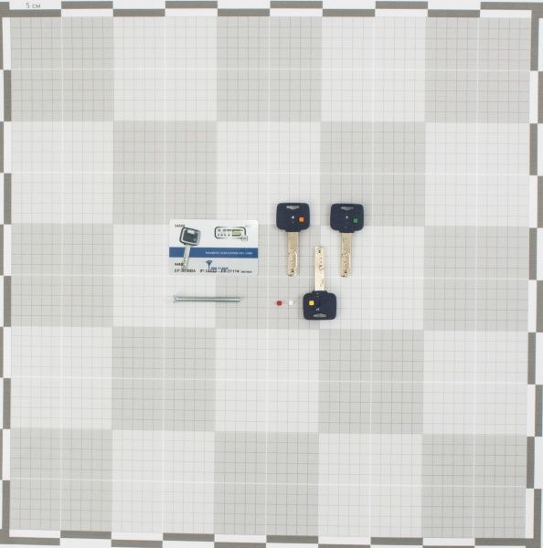 Цилиндр Mul-T-Lock MT5 31x35 ключ-ключ 66 мм никель