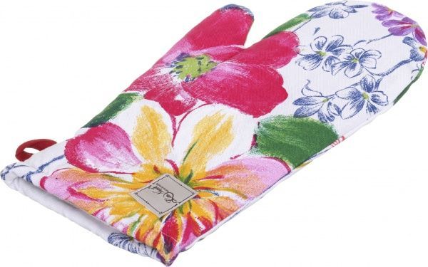 Рукавичка-прихватка Яскравість 16x33 см білий із принтом La Nuit 