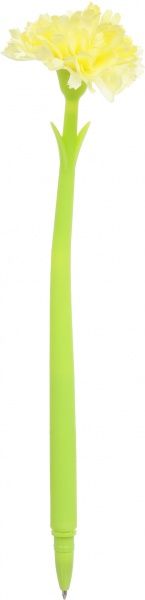 Ручка гелевая Желтая гвоздика 