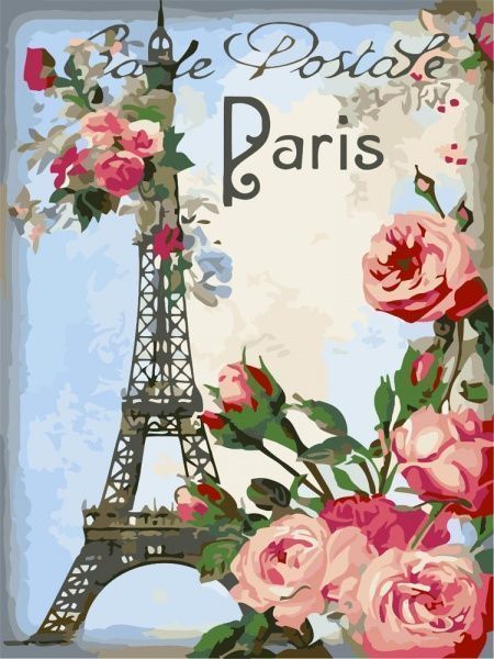 Картина за номерами Привіт з Парижа Ідейка 