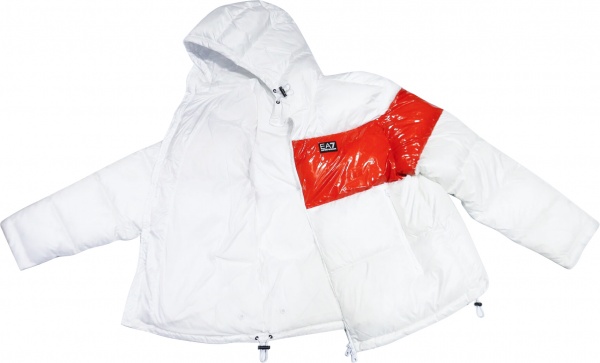 Пуховик EA7 6LPB10-PN5ZZ-1100 р.XL білий