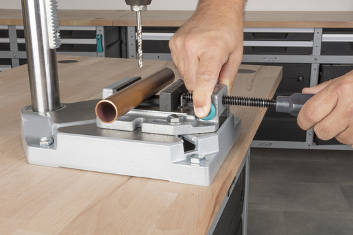 Тиски слесарные Wolfcraft станочные 80 мм 3423000