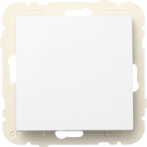 Кнопка звонка Efapel Logus без подсветки 10 А 250В IP20 белый