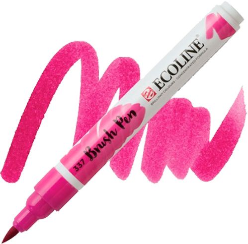 Маркер акварельный Ecoline Talens Brushpen 337 11503370 пурпурный 