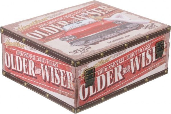 Скриня для зберігання Older and wiser 30х25х12 см