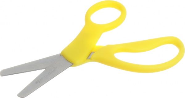 Ножницы детские 15 см желтые Nota Bene