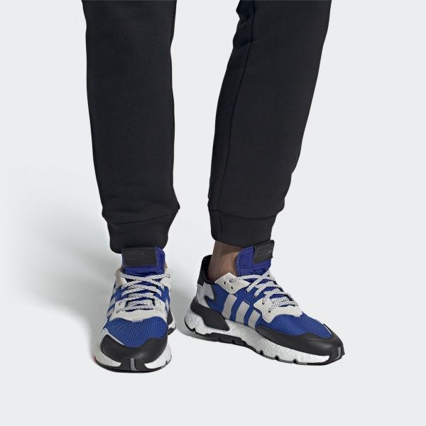 Кроссовки Adidas NITE JOGGER EH1294 р.11,5 синий