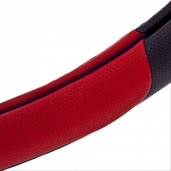 Чехол на руль Vitol U 080242 RD S (25) черный с красным