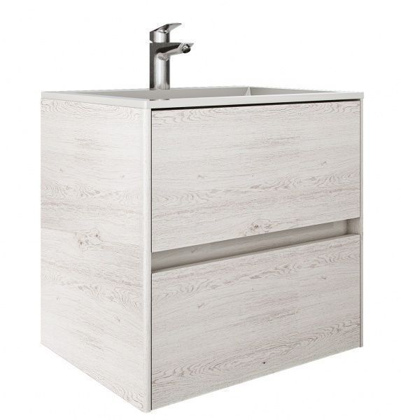 Тумба підвісна Water House Preference N2 60 МДФ дуб глазго під умив.Амальфі 60