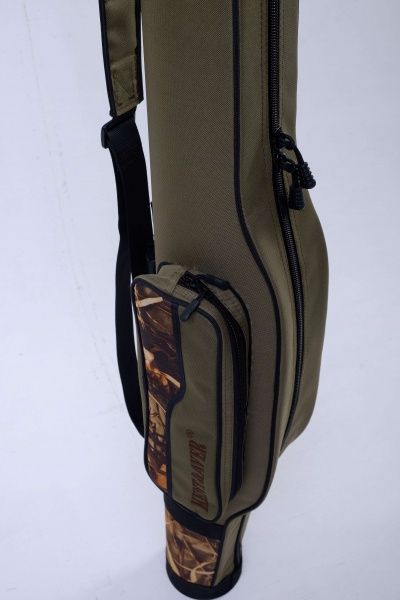 Чехол для удилища KENT&AVER полужесткий №12 зеленый 145 см