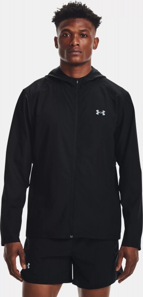 Джемпер Under Armour UA OutRun the Rain Jacket 1365620-001 р. M чорний