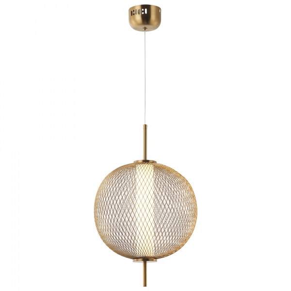 Люстра підвісна Vio Concept by LUCEA Cosmine 20 Вт латунь 80420-01-P01-CO 