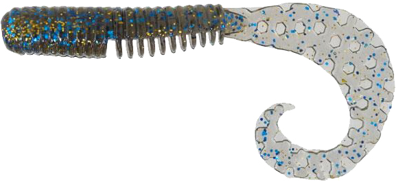 Силикон Fishing ROI Running Grub B025 85 мм 8 шт. (203-8-85-B025)