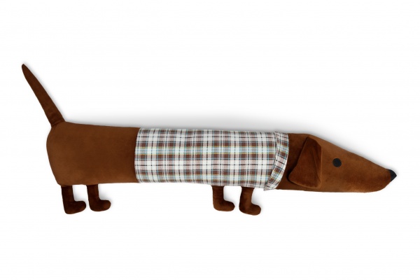 Подушка декоративна WP Merchandise Такса Лариска 108 см коричневий FWPDACHSHUND22BN0