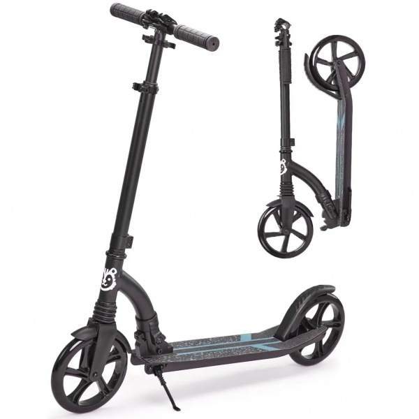 Самокат Kinderkraft Babytiger Spido черный BRSPID00BLK0000 