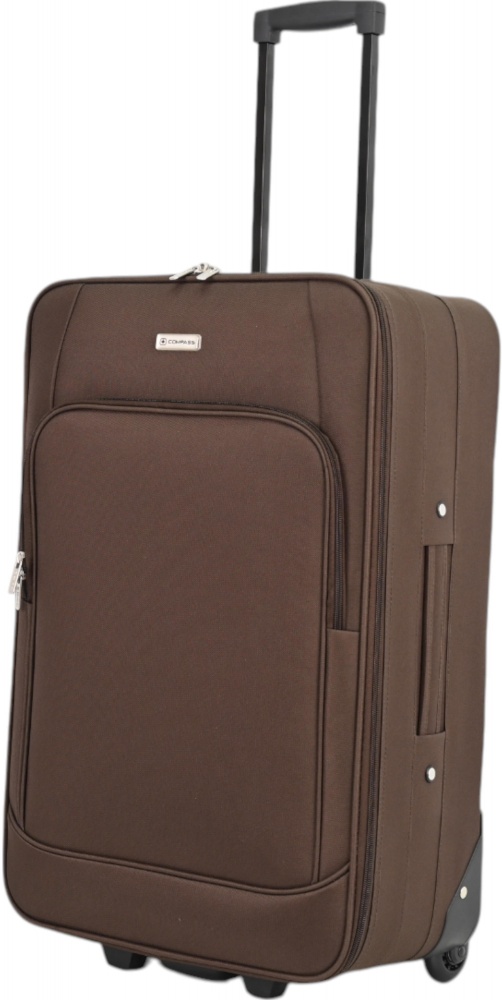 Чемодан Compass MS-2502 30 л коричневый 36x20x54 см S