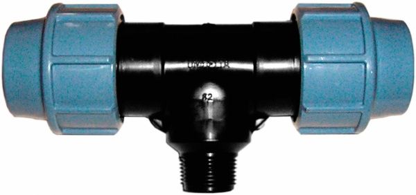 Тройник наружная Unidelta ПЭ 32х1/2