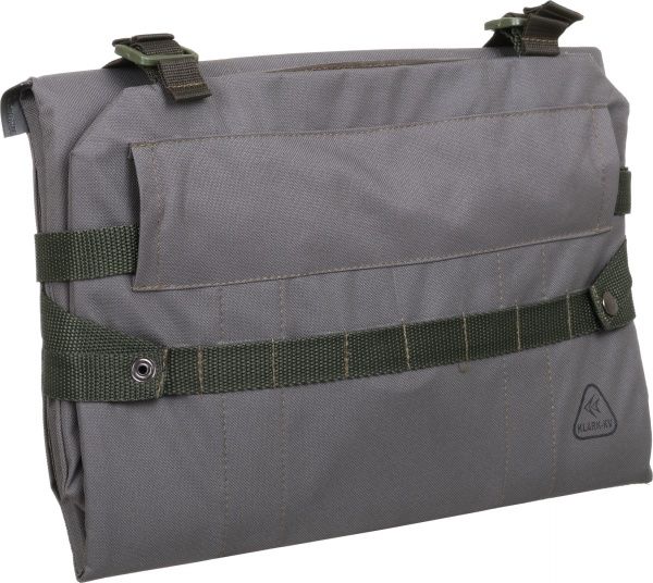 Каремат-трансформер Klark-KV (сидушка, каремат, носилки) серый