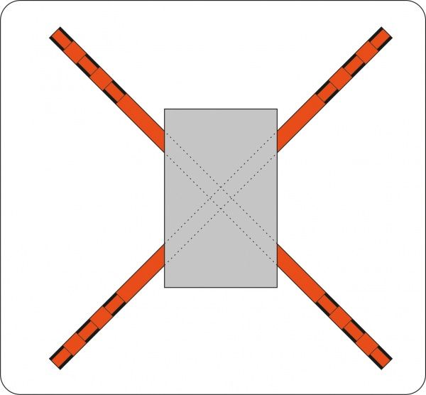 Набір для переміщення вантажів YT-74260 YATO 8х280 см