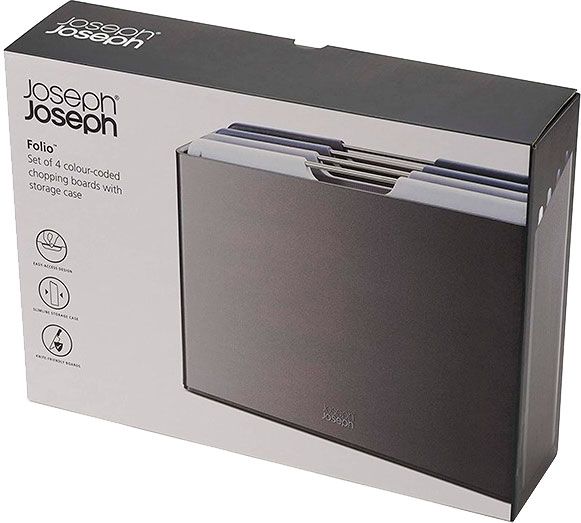 Набор досок разделочных Folio graphite 60186 (01000856) Joseph Joseph