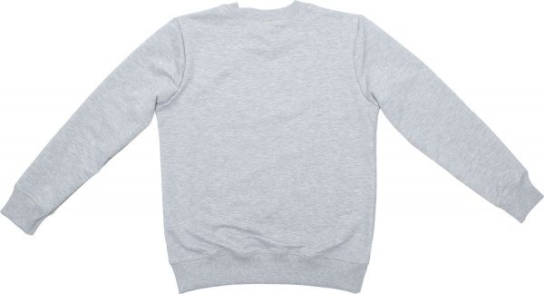 Свитшот Маленькие люди 5 р.140 серый меланж 