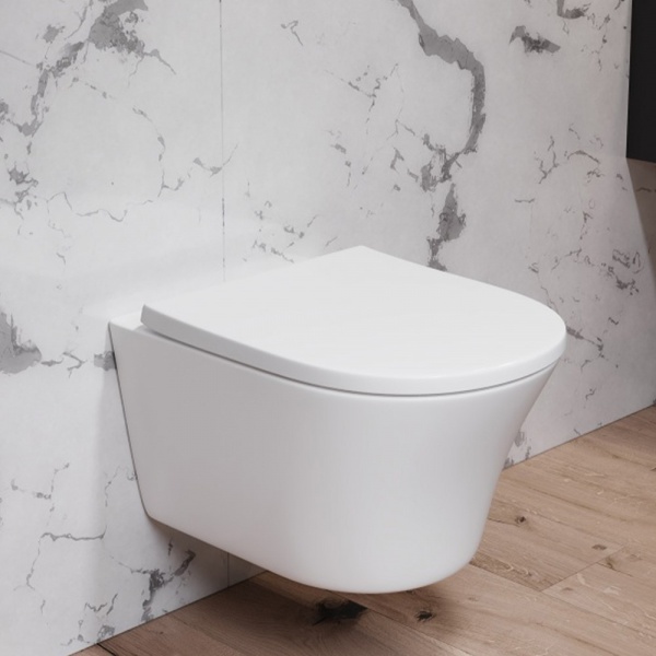 Унитаз подвесной AM.PM C45A1700SC Tender безободковый с сиденьем микролифт