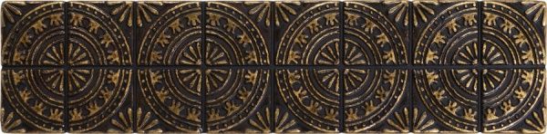 Меблева ручка 128 мм стара бронза DC DR 23/128 AEB