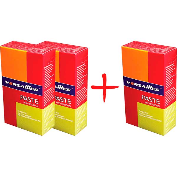 Клей для обоев Versailles профессиональный для бумажной основы 250 г 2 + 1 бесплатно