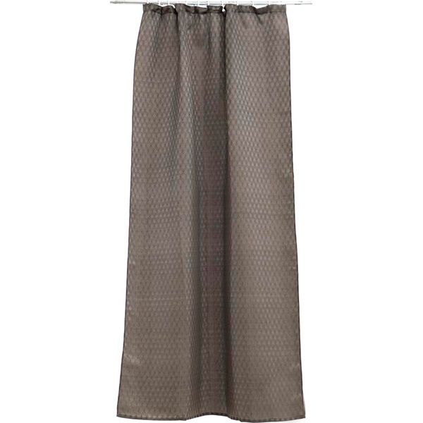 Штора Underprice Jacquard wave серая 150х275 см