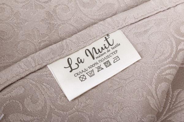 Серветка La Nuit Livorno 40x40 см бежевий 