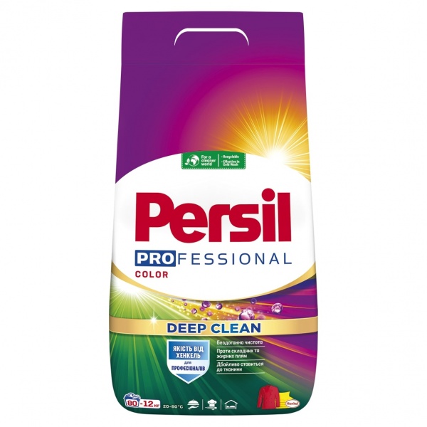 Порошок для машинного та ручного прання Persil Колор 12 кг 