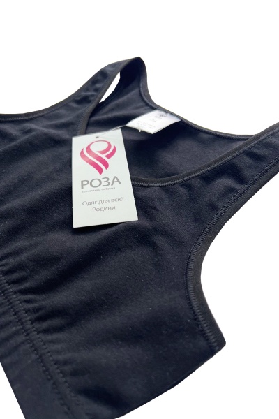 Топ Роза р.164 возраст от 12 лет черный 221202