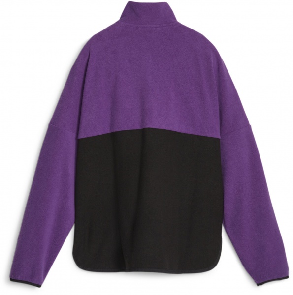 Свитшот Puma PUMA FIT POLAR FLEECE 1/2 ZIP 52385728 р.XS фиолетовый