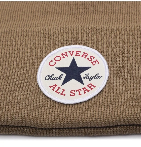 Шапка Converse CP BEANIE 10022137-288 р.one size коричневый
