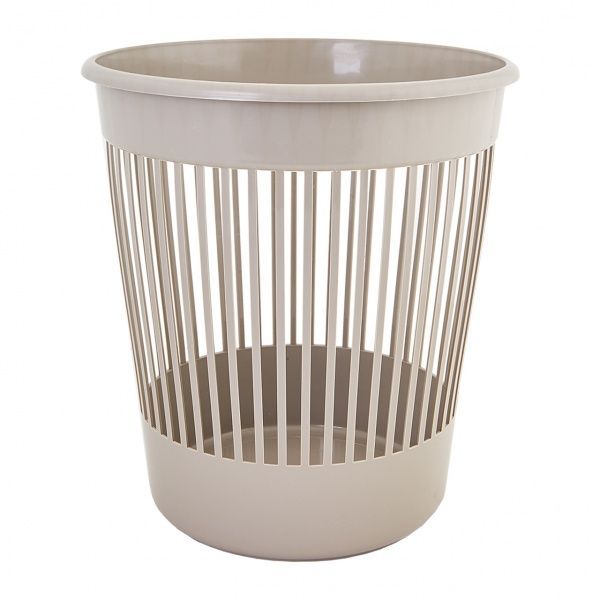 Корзина офисная для бумаги Алеана 305х280х280 мм какао 