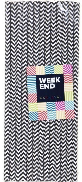 Трубочки Weekend бумажный 25 шт.