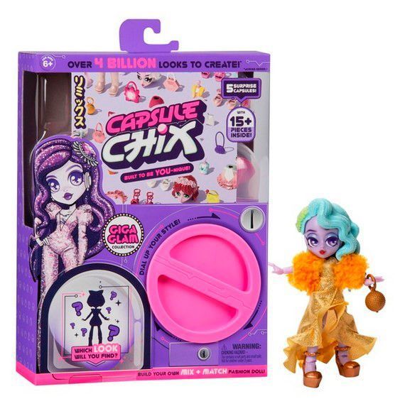 Игровой набор Capsule Chix Giga Glam