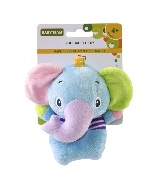Игрушка-погремушка Baby Team в ассортименте 8501